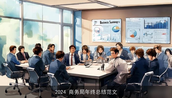 2024 商务局年终总结范文