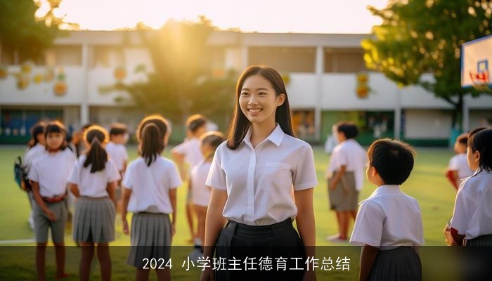 2024 小学班主任德育工作总结