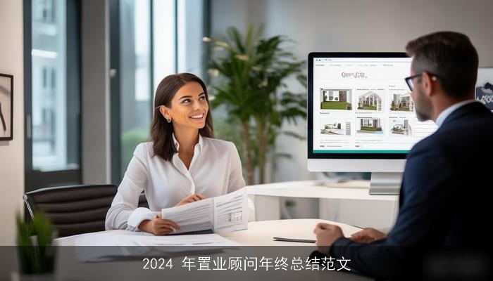 2024 年置业顾问年终总结范文