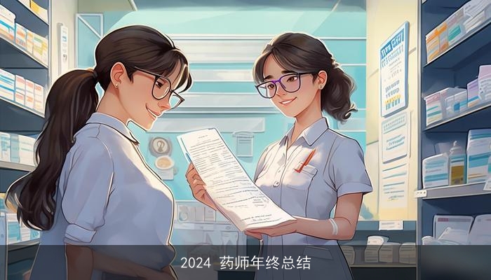 2024 药师年终总结