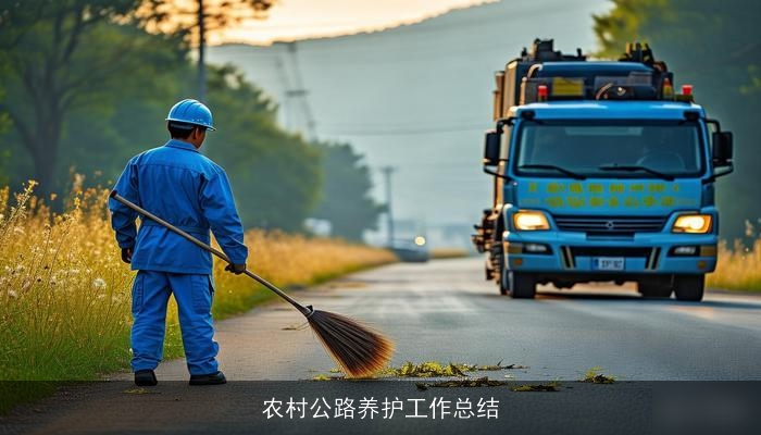 农村公路养护工作总结