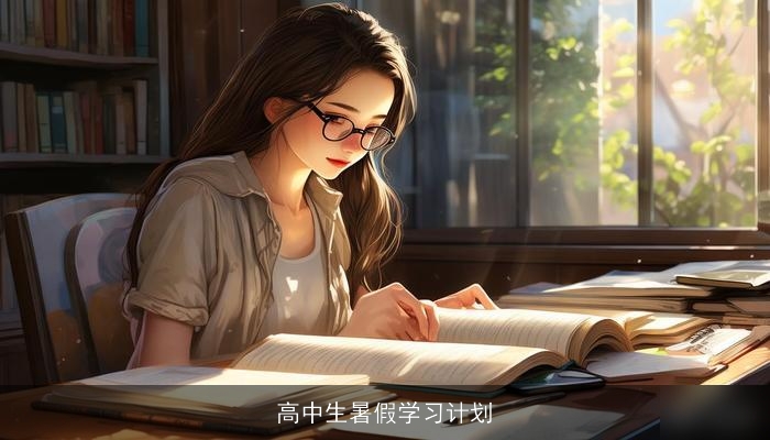 高中生暑假学习计划