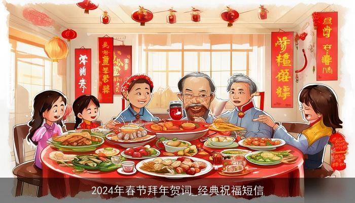 2024年春节拜年贺词_经典祝福短信