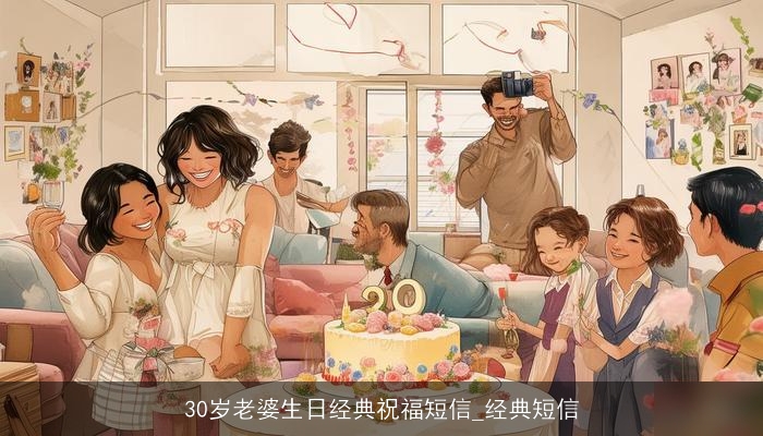 30岁老婆生日经典祝福短信_经典短信