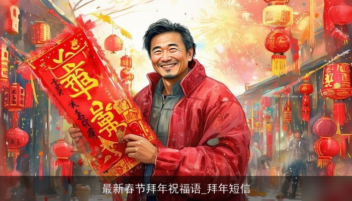 最新春节拜年祝福语_拜年短信