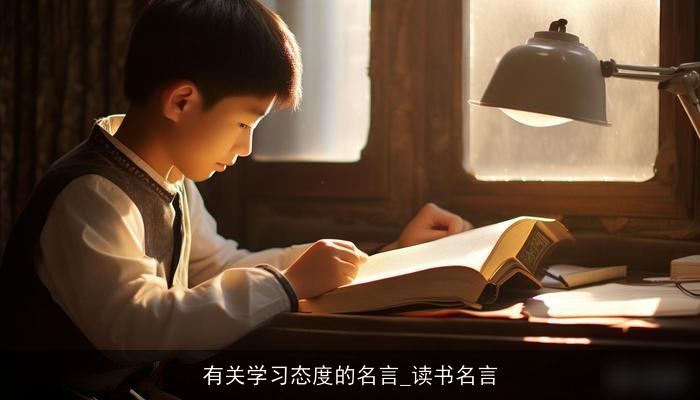 有关学习态度的名言_读书名言