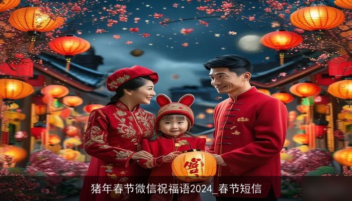 猪年春节微信祝福语2024_春节短信