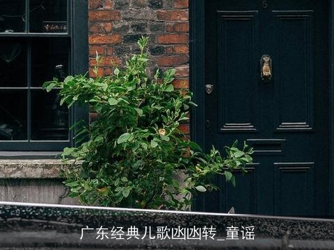 广东经典儿歌凼凼转_童谣