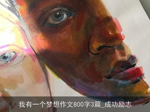 我有一个梦想作文800字3篇_成功励志