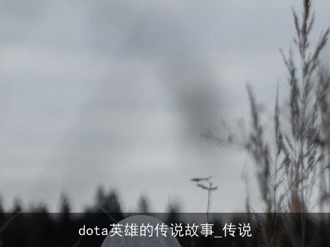 dota英雄的传说故事_传说