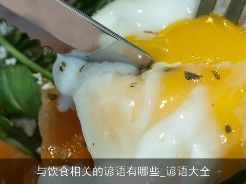 与饮食相关的谚语有哪些_谚语大全