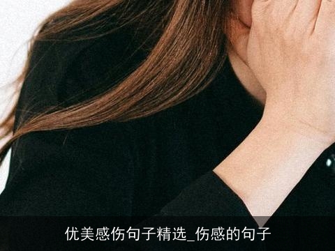 优美感伤句子精选_伤感的句子